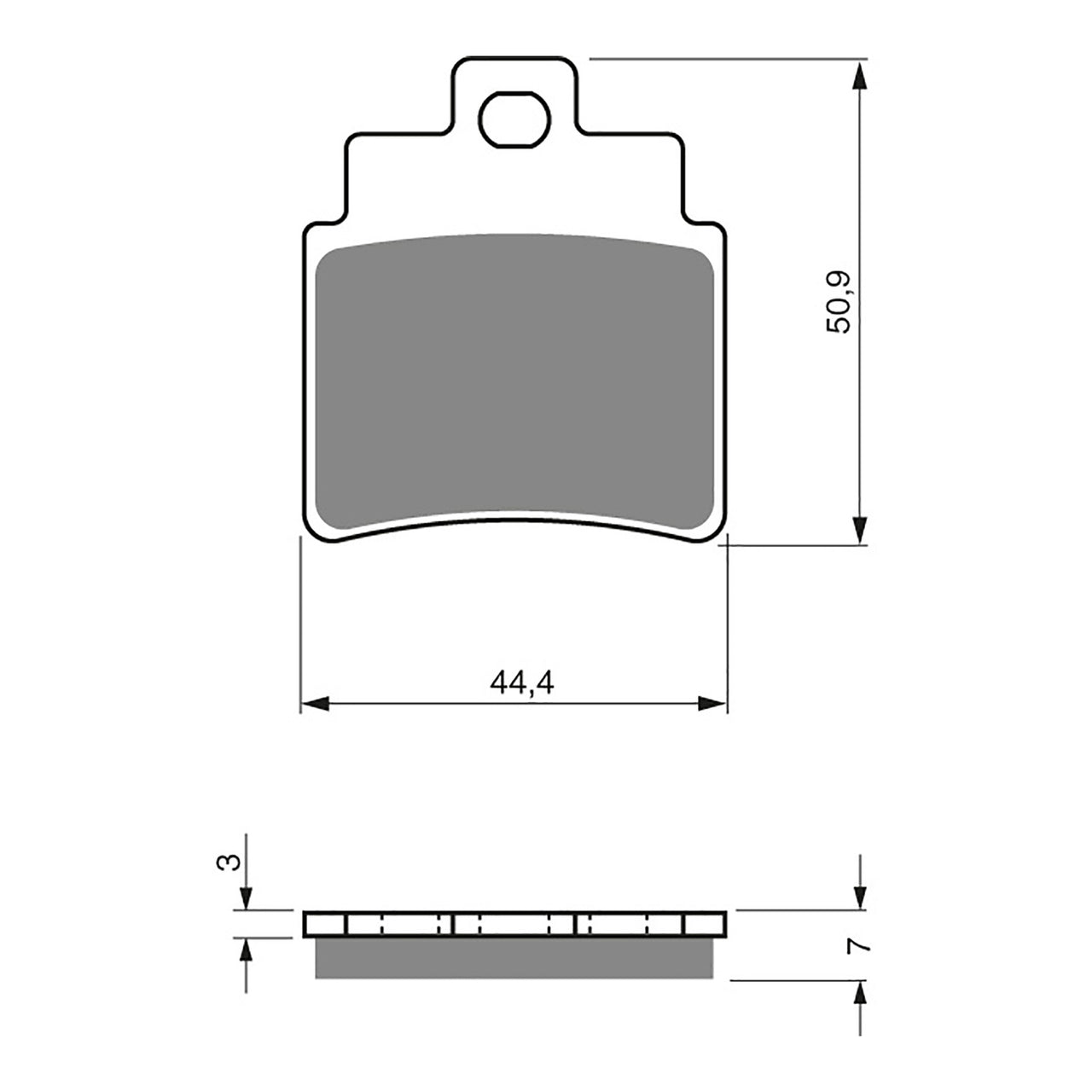 GOLDfren Brake Pads GF140 - K5