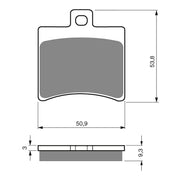 GOLDfren Brake Pads GF150 - S3
