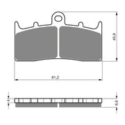 GOLDfren Brake Pads Sintered Sports GF194 - S3 ( PH271 )