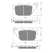 GOLDfren Brake Pads Sintered Sports GF274 - S3 ( PH339 )