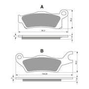 GOLDfren Brake Pads Off-Road Racing GF309 - K5 ( PR451 )