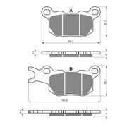 GOLDfren Brake Pads GF375 - K1