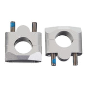 Whites Handlebar Mount 1-1/8 Taper Adaptor Silver