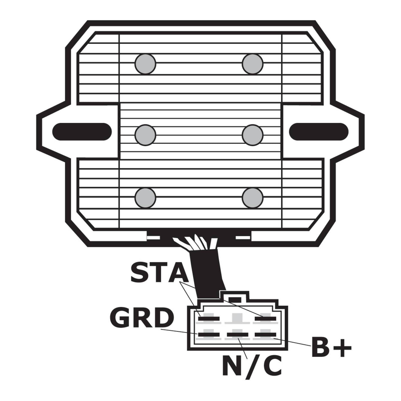 J&N Regulator (230-58069) (AHRASU6012)