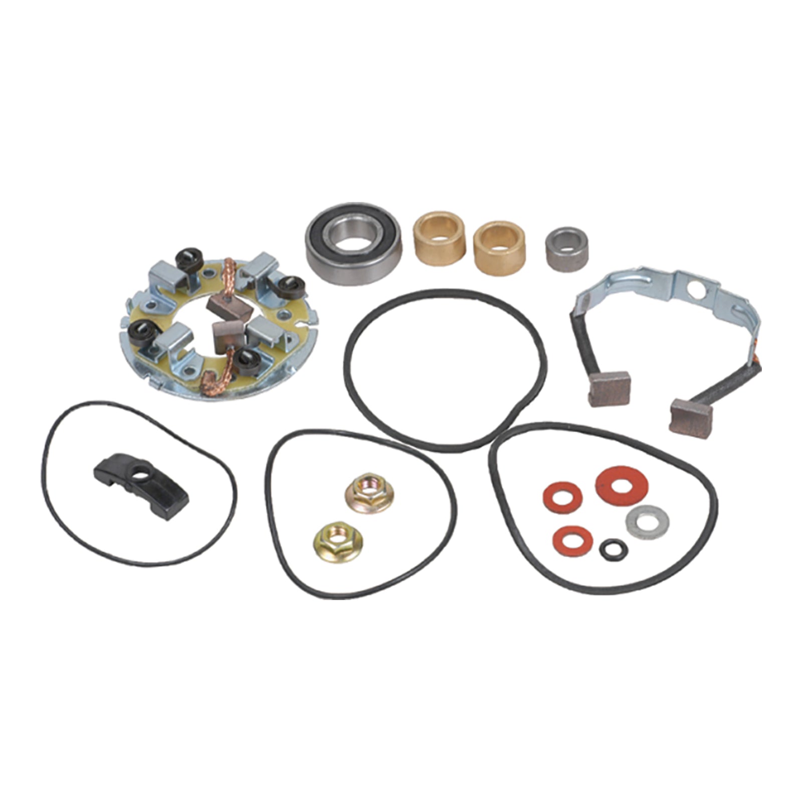 J&N Starter Motor Brush Kit (414-54027) (AHSMU9105)