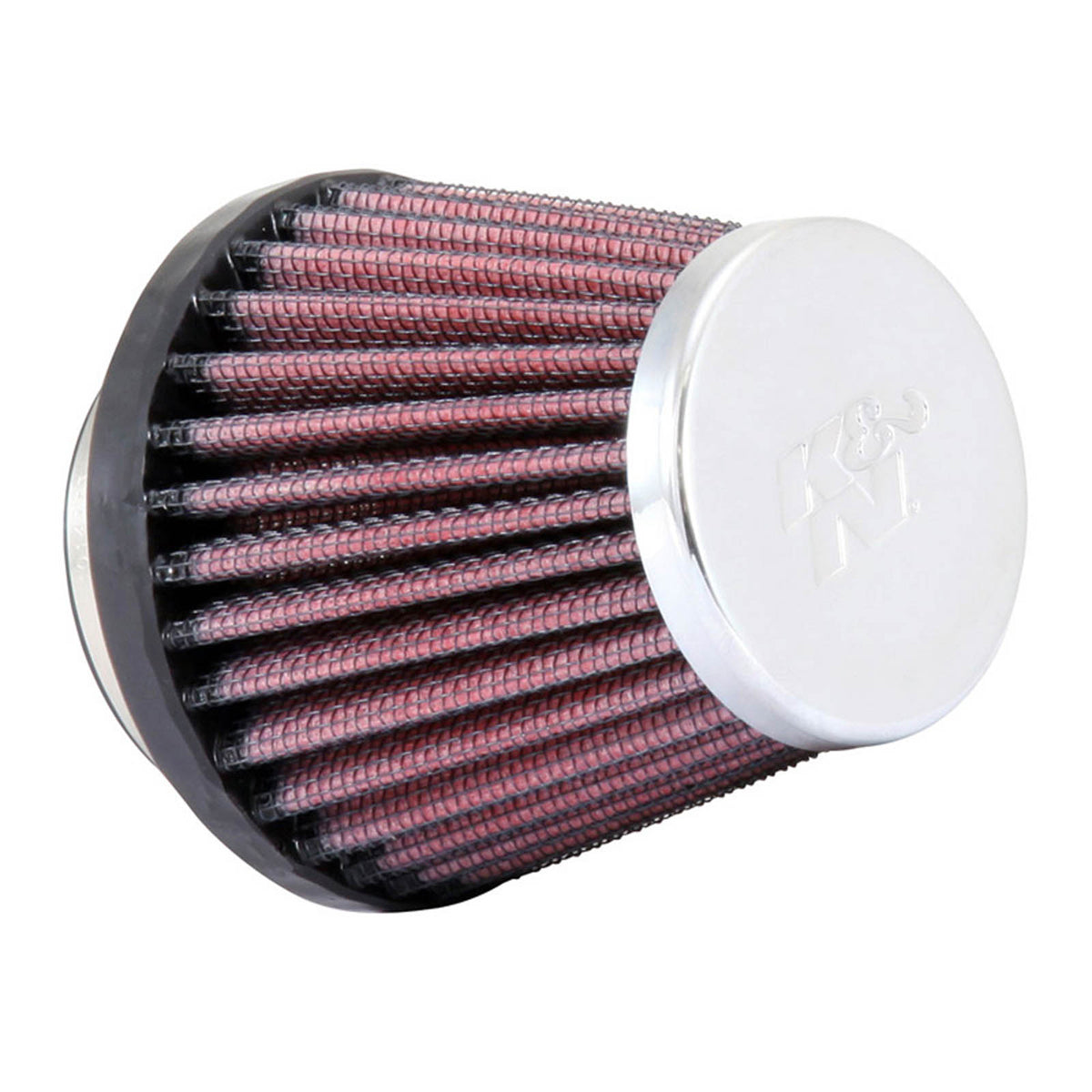 K&N Universal Chrome Filter KRC-1070 (Indent)