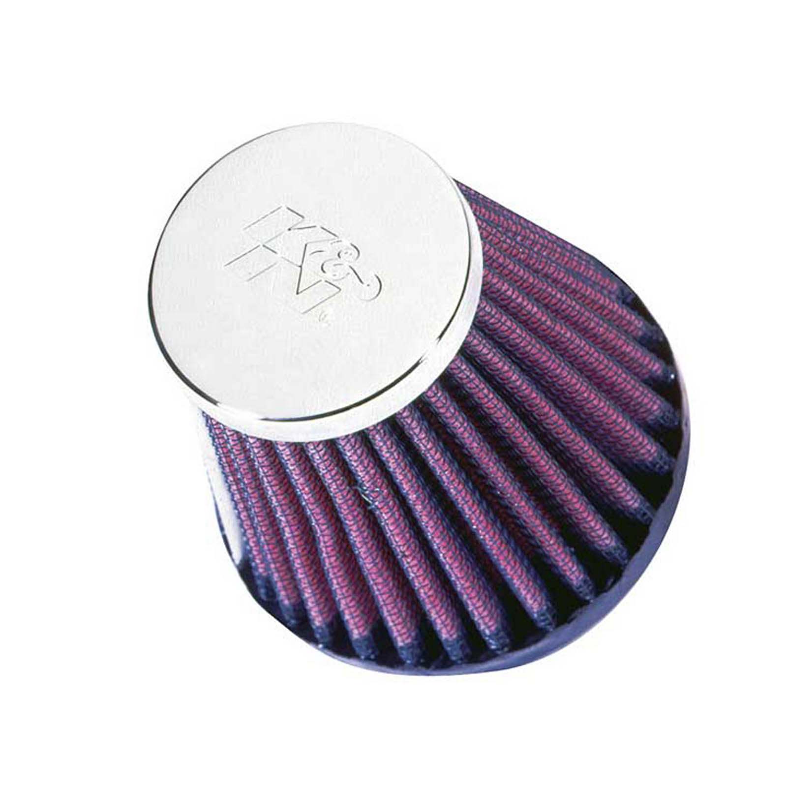 K&N Universal Chrome Filter KRC-2580 (Indent)