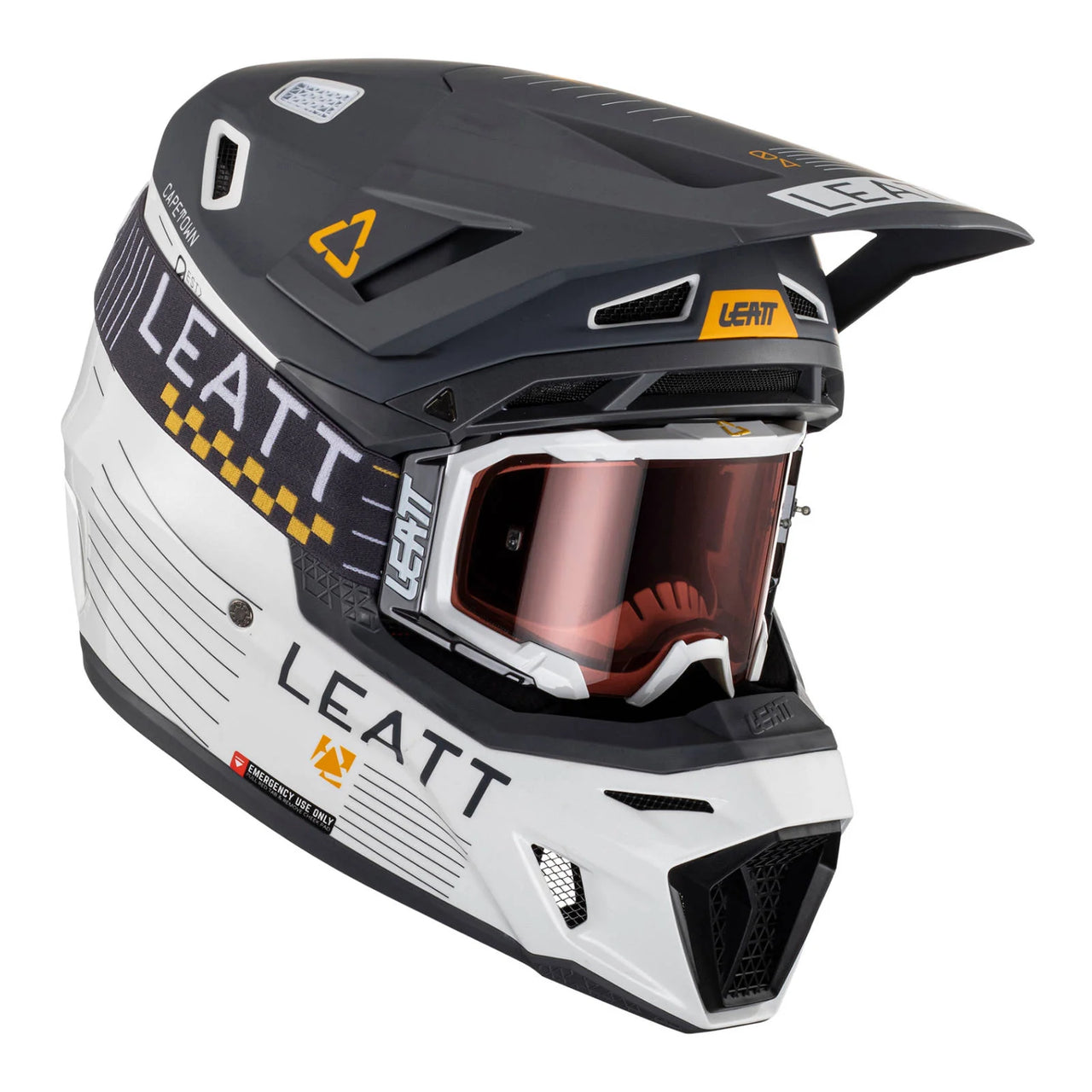 Leatt 8.5 Helmet Kit w/Googles Adult - Metallic