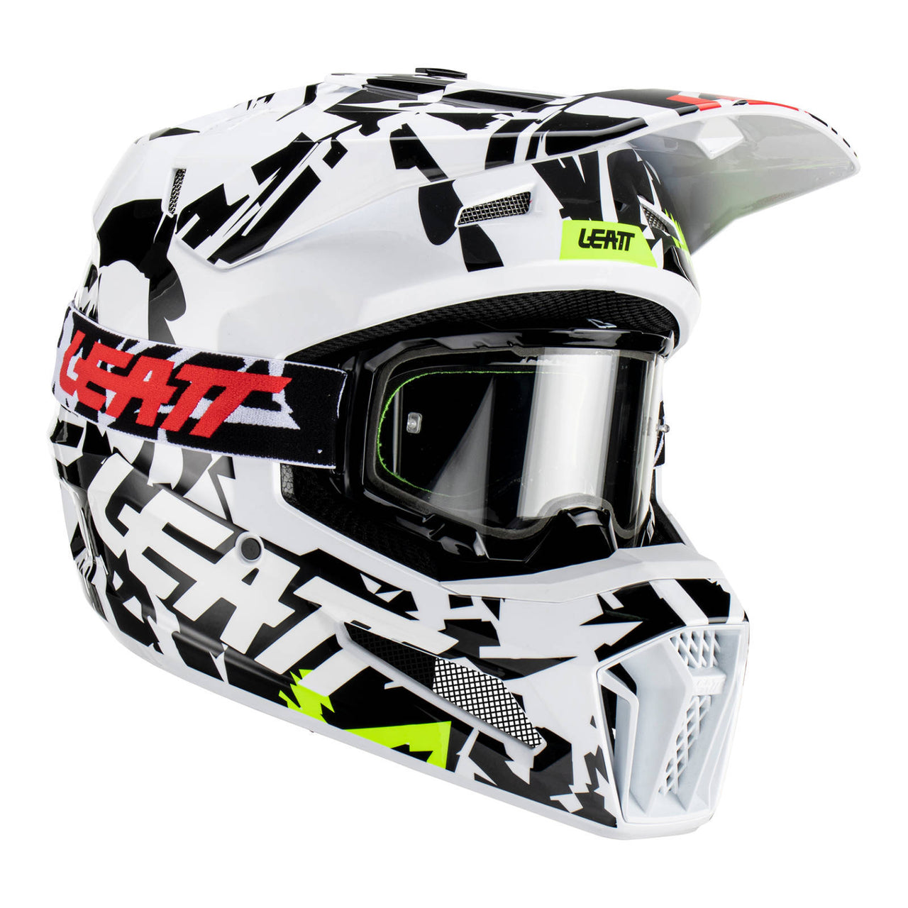 Leatt 3.5 Helmet Kit w/Googles Adult - Zebra