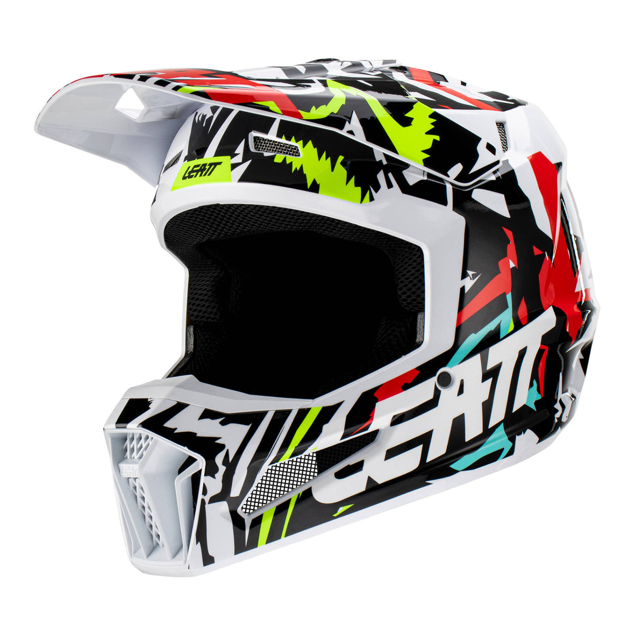 Leatt 3.5 Helmet Kit w/Googles Adult - Zebra