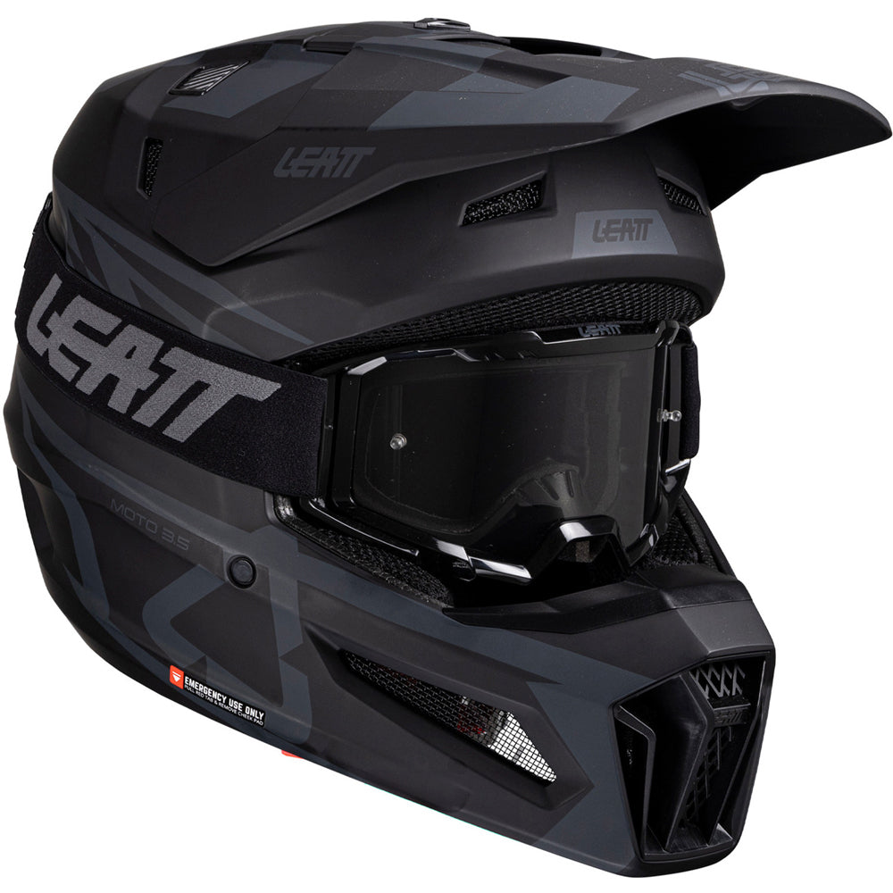 Leatt 3.5 Helmet Kit w/Googles Adult - Stealth