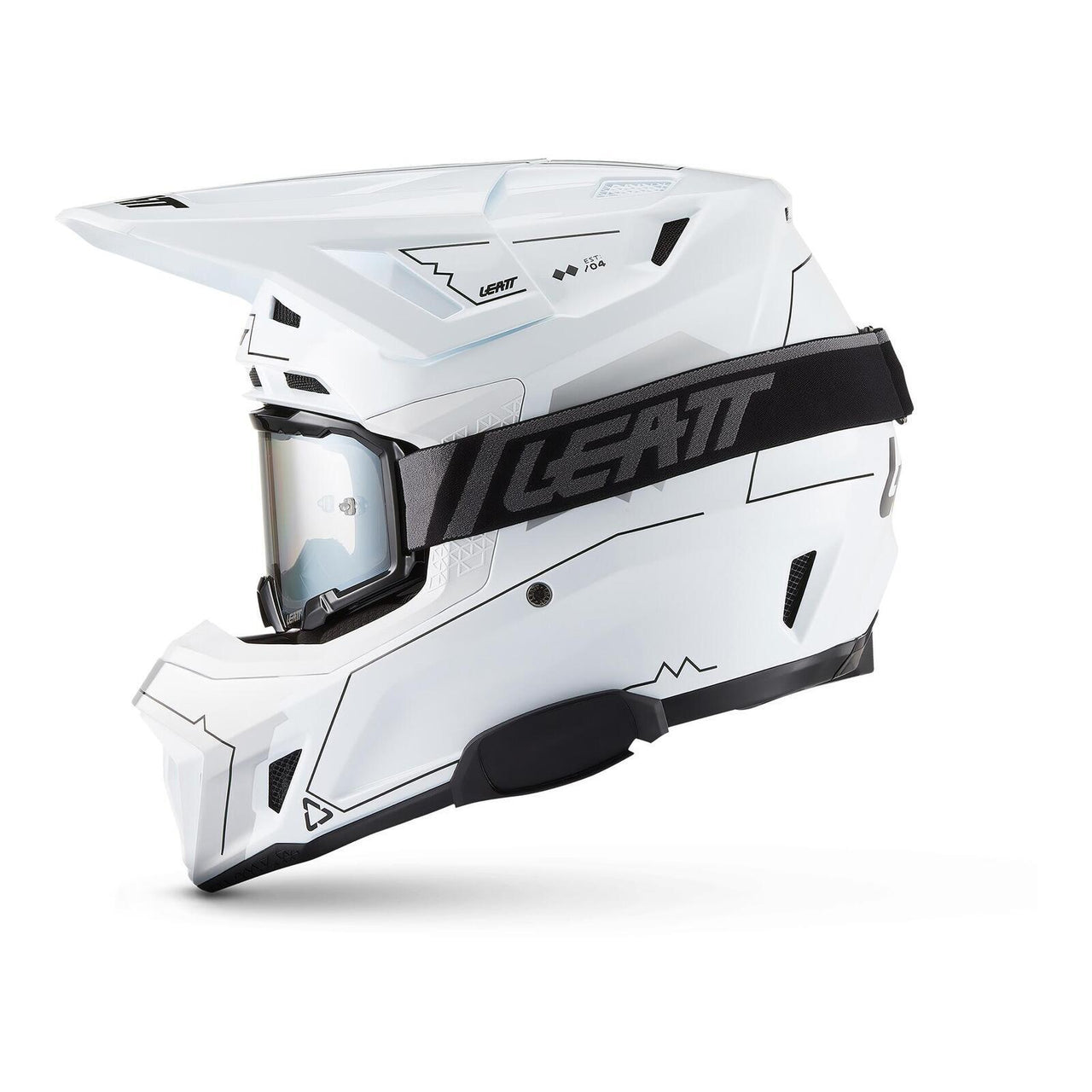 Leatt 7.5 Helmet Kit Cardo - Magic White