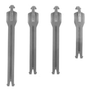 Leatt 5.5 Strap Kit - Grey JW - 4 Pieces