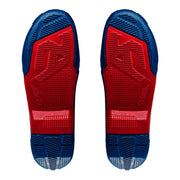 Leatt 4.5/5.5 Boot Outer Sole - Blue / Red [Pair]