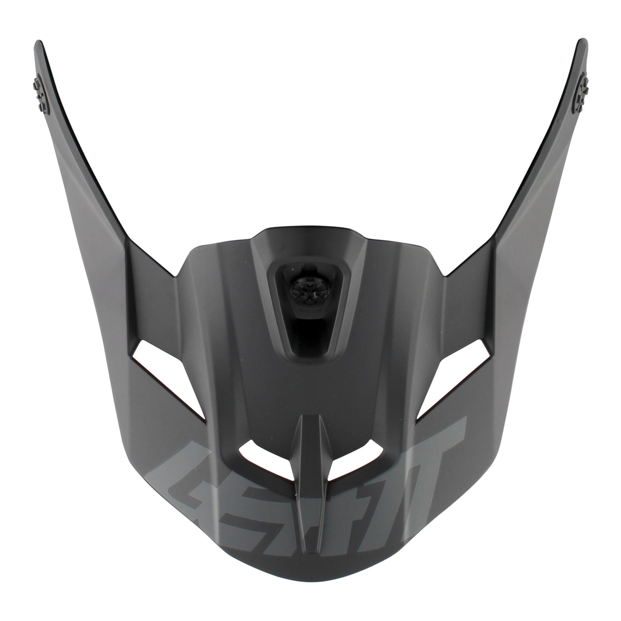 Leatt 5.5 GPX Ghost Helmet Peak - Satin Black (M-2XL)