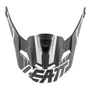 Leatt 6.5 GPX V16 Helmet Peak - Carbon / White (XS/S)