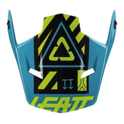 Leatt 5.5 GPX V19.1 Helmet Peak - Black / Lime (XS/S)