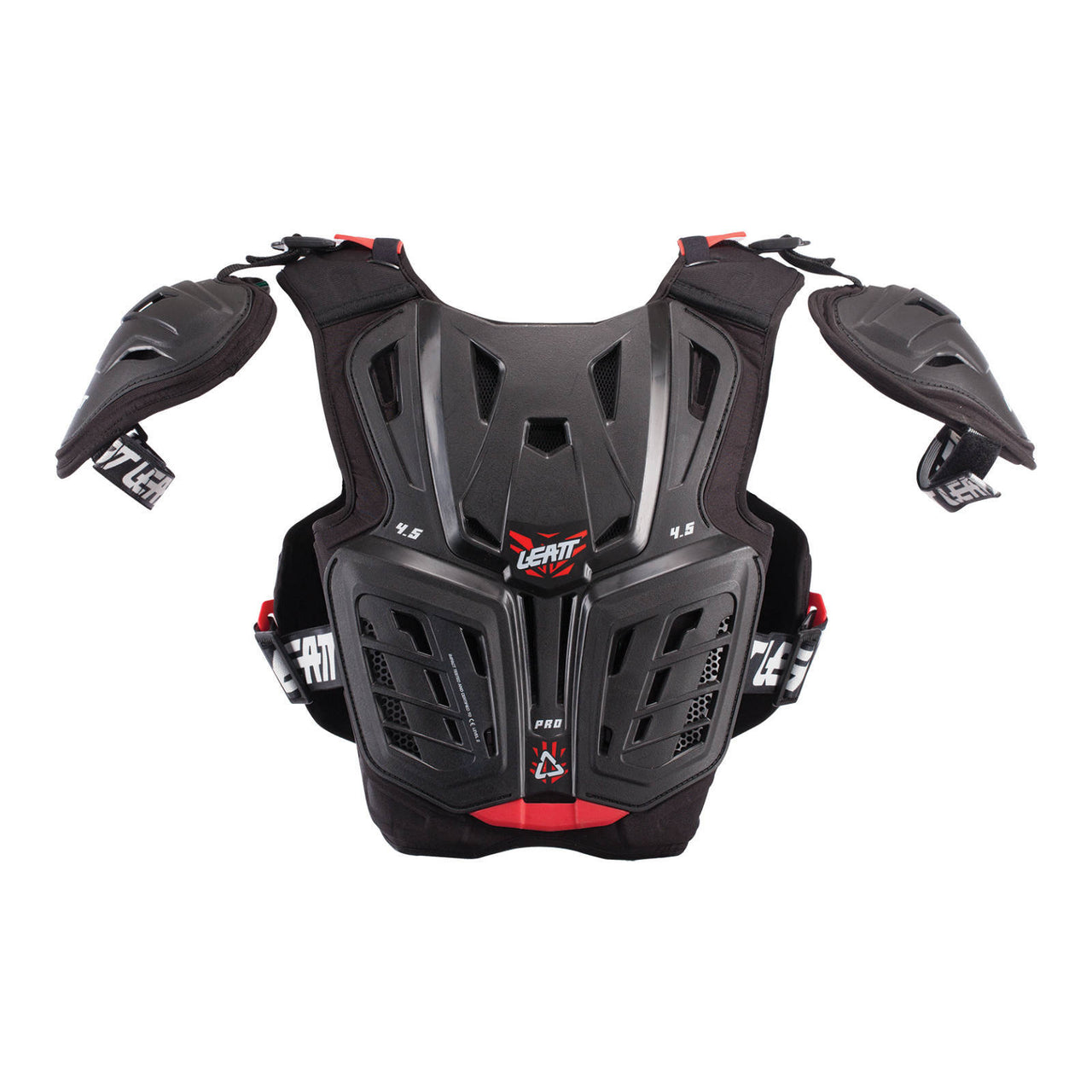 Leatt  4.5 Junior Chest Protector Pro - Black / Red