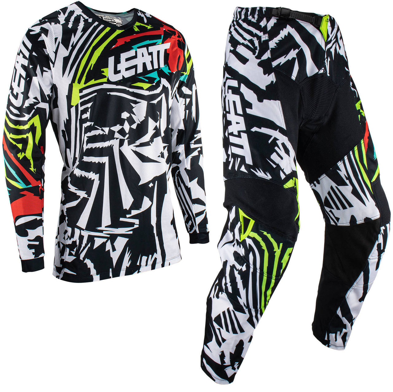 Leatt Youth Moto 3.5 Ride Kit - Zebra