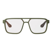 Leatt TheViz Sunglasses Pyrenees - Satin Green Polarized Silver 20 VLT