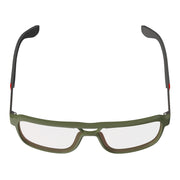 Leatt TheViz Sunglasses Pyrenees - Satin Green Polarized Silver 20 VLT