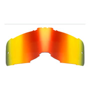 LS2 Aura Goggle - Red with Iridium Lens