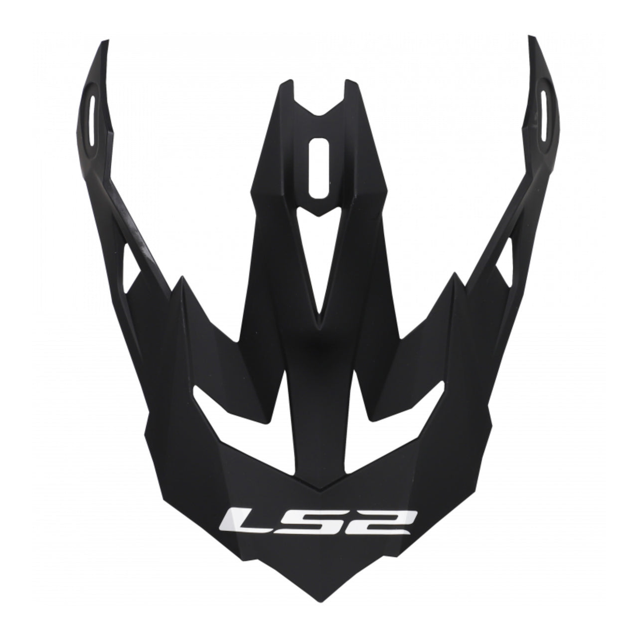 LS2 MX700 Helmet Peak - Matte Black