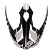LS2 MX701 Alter Helmet Peak - Matte Black White
