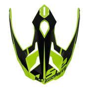 LS2 MX701 Alter Helmet Peak - Matte Black Hi-Vis Yellow