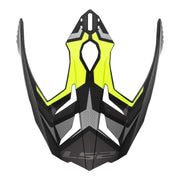 LS2 MX701 Focus Helmet Peak - M. Titanium H-V Yellow