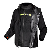 LS2 Riva Men's Jacket - Black / Dark Grey / Red