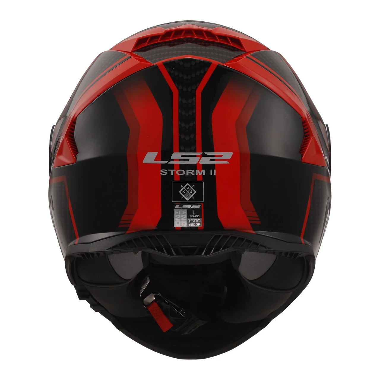 LS2 FF800 Storm II - Tracker Black/Red