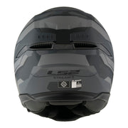 LS2 FF808 Stream II Shadow Helmet - Matte Titanium / Grey 06