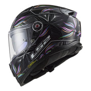 LS2 FF811 Vector II Tropical Helmet - Black / White 06