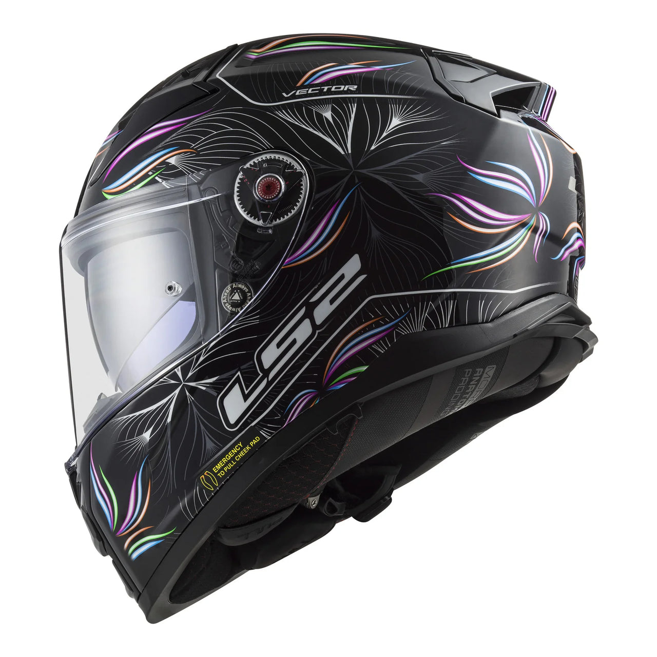 LS2 FF811 Vector II Tropical - Black / White