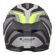 LS2 FF820 Rapid III Hyper Helmet - Black / Hi-Vis Yellow