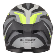 LS2 FF820 Rapid III Hyper Helmet - Black / Hi-Vis Yellow