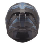 LS2 FF820 Rapid III Xtrem Helmet - Black / Blue Petrol