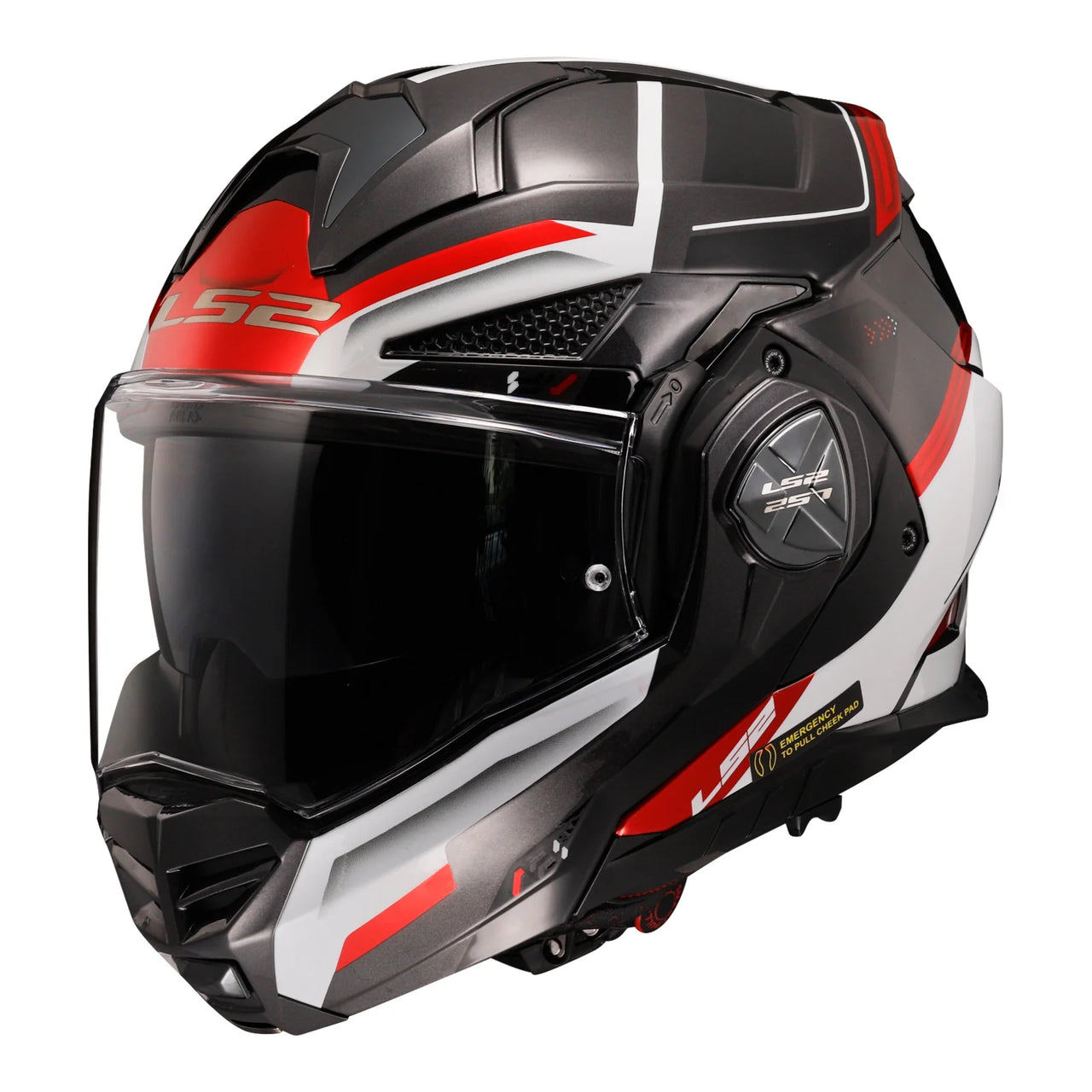 LS2 FF901 Advant X - Modular - Spectrum Black/White/Red