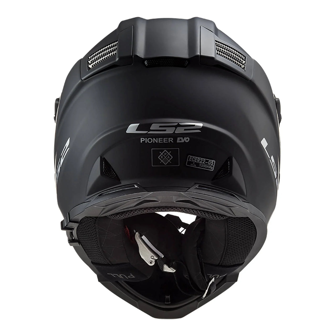 LS2 MX436 Pioneer Evo Helmet - Matte Black
