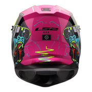 LS2 MX706J COZ Gorilla Junior Helmet - Gloss Purple