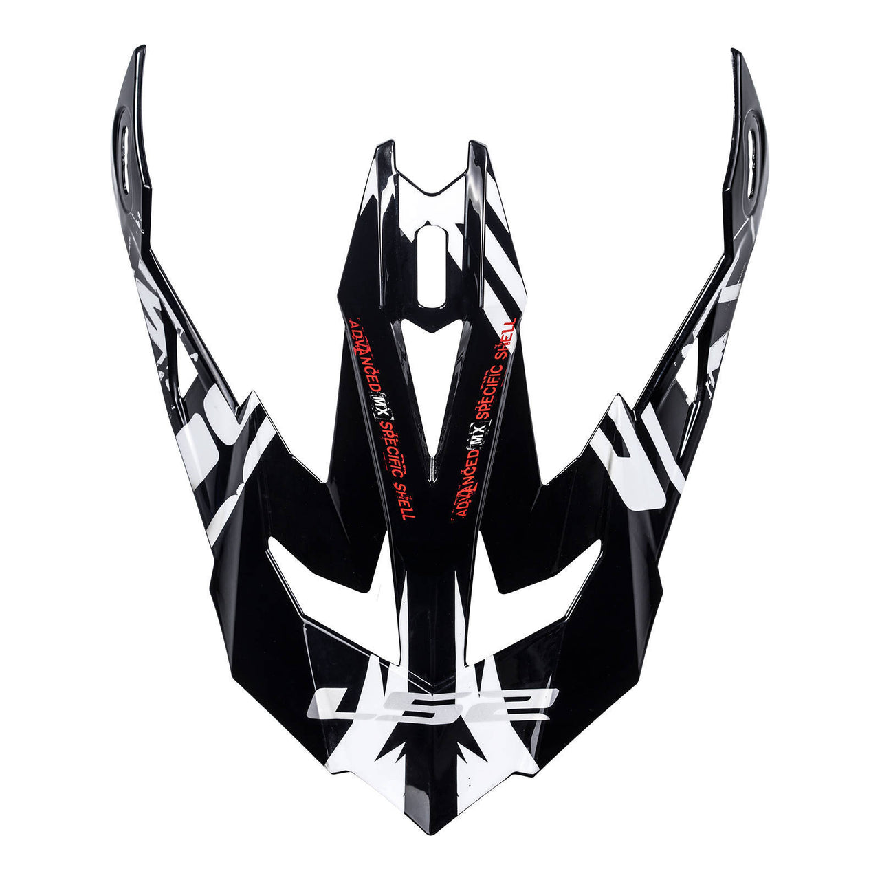 LS2 MX470 Subverter Peak - Emperor Black/White/Red