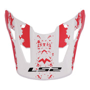 LS2 COZ Peak Hyde - Red / White