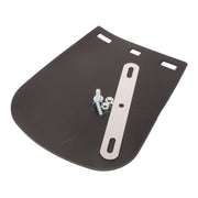 WHITES MUDFLAP BLK PVC LGE MOTORCYCLE