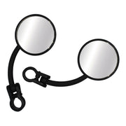 Whites Mirror Pair Universal Folding Enduro 7/8 Black