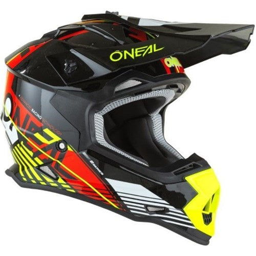 O'Neal 2SRS Youth Helmet 'RUSH' - Red/Yellow