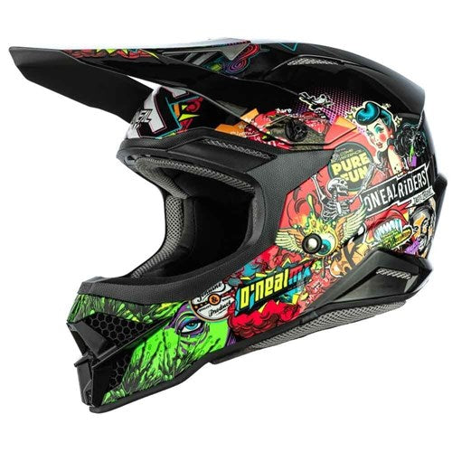 O'Neal 26 3SRS Helmet 'CRANK" - Matte Multi Coloured