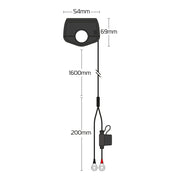 Oxford Slimline USB Type-A and Type-C 3.0 Amp Charging Kit
