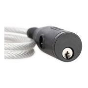 Oxford Bumper Cable Lock 6mm X 600mm - Clear
