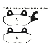 Premier Brake Pads - P Organic Standard